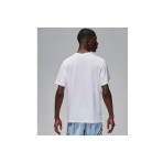 Jordan Sport Dri-FIT Ανδρικό Κοντομάνικο T-Shirt Λευκό