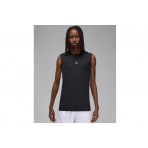 Jordan Sport Dri-FIT Ανδρική Αμάνικη Μπλούζα Μαύρη