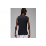Jordan Sport Dri-FIT Ανδρική Αμάνικη Μπλούζα Μαύρη
