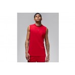 Jordan Sport Dri-FIT Ανδρική Αμάνικη Μπλούζα Κόκκινη