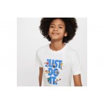 Nike Sportswear Παιδικό Κοντομάνικο T-Shirt Λευκό