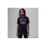 Jordan Paris Saint-Germain Academy Pro Third Παιδική Φανέλα Ομάδας Μαύρη