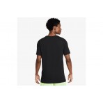 Nike Trail Logo Ανδρικό Κοντομάνικο T-Shirt Μαύρο