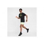 Nike Trail Logo Ανδρικό Κοντομάνικο T-Shirt Μαύρο