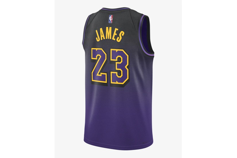Nike NBA Dri-FIT Los Angeles Lakers LeBron James Φανέλα NBA 2024/25 City Edition