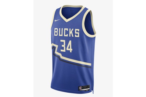 Nike Nba Giannis Antetokounmpo Milwaukee Bucks Φανέλα Ομάδας (FQ4349 481)