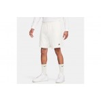 Nike Club Knit Ανδρική Αθλητική Βερμούδα Εκρού