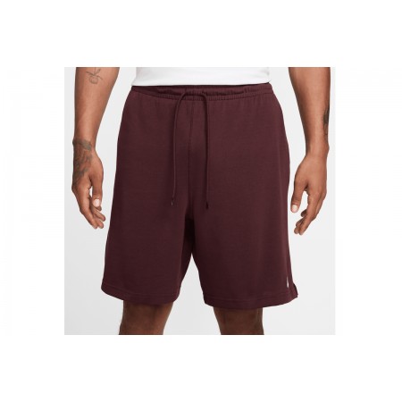 Nike Club Knit Ανδρική Αθλητική Βερμούδα Μπορντό