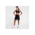 Nike Crossover Dri-FIT Γυναικεία Μπασκετική Βερμούδα Μαύρη, Λευκή