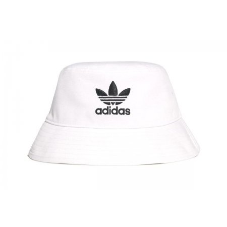 Adidas Originals Adicolor Trefoil Bucket Καπέλο Λευκό