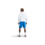 Nike Club French Terry Alumni Ανδρική Αθλητική Βερμούδα Μπλε, Λευκή