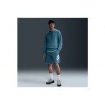 Nike Club Frech Terry Alumni Ανδρική Αθλητική Βερμούδα Άκουα, Λευκή