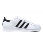 Adidas Originals Superstar J Λευκά, Μαύρα