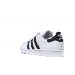 Adidas Originals Superstar J Λευκά, Μαύρα