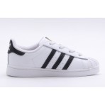 Adidas Originals Superstar Βρεφικά Λευκά, Μαύρα