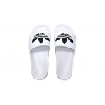 Adidas Originals Adilette Lite Unisex Παντόφλες Λευκές
