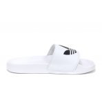 Adidas Originals Adilette Lite Unisex Παντόφλες Λευκές