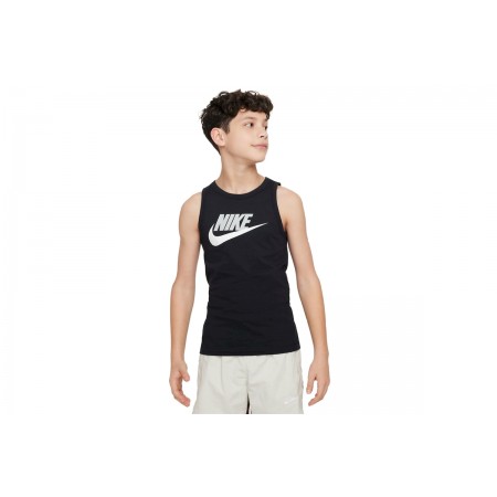 Nike Sportswear Essential Παιδική Αμάνικη Μπλούζα Μαύρη
