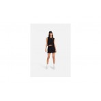 Nike Sportswear Club Γυναικεία Αμάνικη Crop Top Μπλούζα Μαύρη