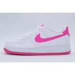 Nike Air Force 1 Sneakers Λευκά, Φούξια