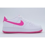 Nike Air Force 1 Sneakers Λευκά, Φούξια