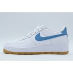 Nike Air Force 1 Sneakers Λευκά, Μπλε, Καφέ