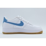 Nike Air Force 1 Sneakers Λευκά, Μπλε, Καφέ