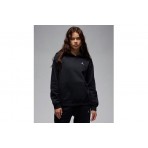 Jordan Brooklyn Fleece Γυναικείο Φούτερ με Κουκούλα Μαύρο