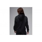 Jordan Brooklyn Fleece Γυναικείο Φούτερ με Κουκούλα Μαύρο