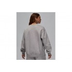 Jordan Brooklyn Fleece Γυναικεία Μακρυμάνικη Μπλούζα Γκρι