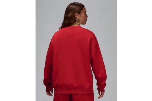 Jordan Brooklyn Fleece Μπλούζα Με Λαιμόκοψη Γυναικεία (FV7074 687)