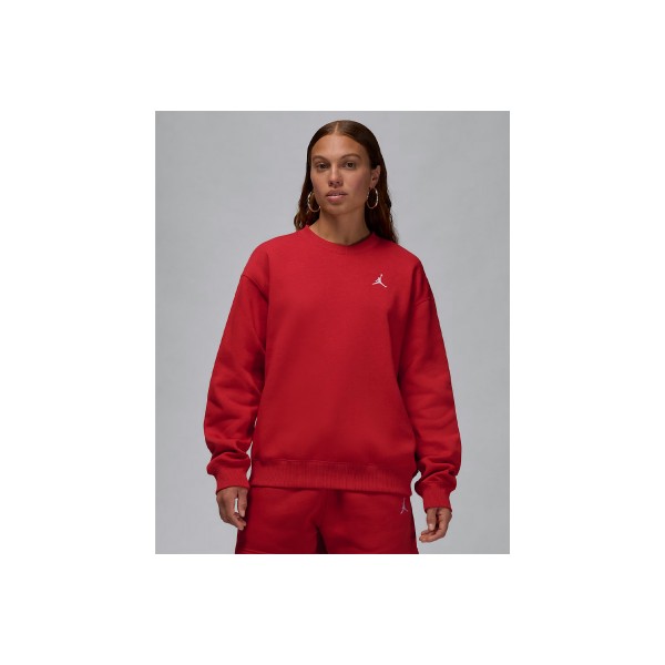 Jordan Brooklyn Fleece Μπλούζα Με Λαιμόκοψη Γυναικεία (FV7074 687)