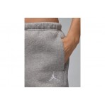 Jordan Brooklyn Fleece Γυναικείο Παντελόνι Φόρμας Γκρι