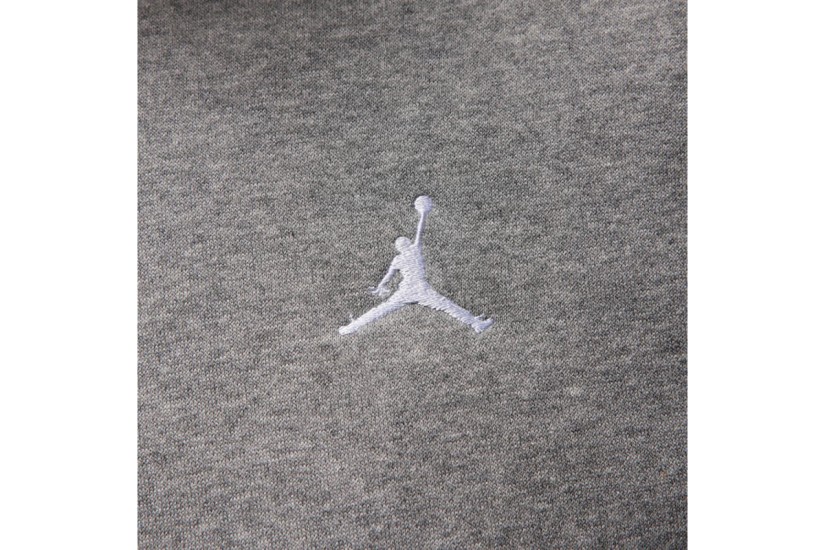 Jordan Brooklyn Fleece Ανδρικό Φούτερ με Κουκούλα Γκρι