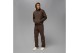 Jordan Brooklyn Fleece Ανδρικό Φούτερ με Κουκούλα Καφέ