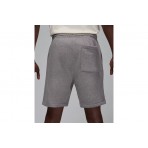 Jordan Brooklyn Fleece Ανδρική Αθλητική Βερμούδα Γκρι