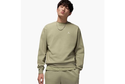 Jordan Brooklyn Fleece Μπλούζα Με Λαιμόκοψη Ανδρική (FV7293 205)