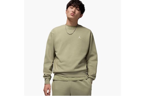 Jordan Brooklyn Fleece Μπλούζα Με Λαιμόκοψη Ανδρική (FV7293 205)