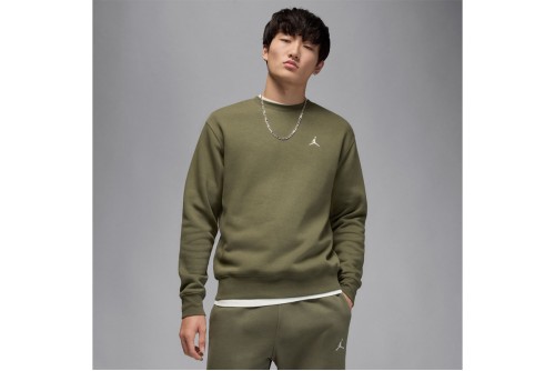 Jordan Brooklyn Fleece Μπλούζα Με Λαιμόκοψη Ανδρική (FV7293 222)