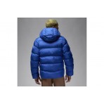 Jordan Brooklyn Ανδρικό Μπουφάν Puffer Μπλε