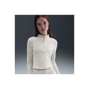 Nike Sportswear Phoenix Μπλούζα Fleece Με Φερμουάρ Γυναικεία (FV8028 072)