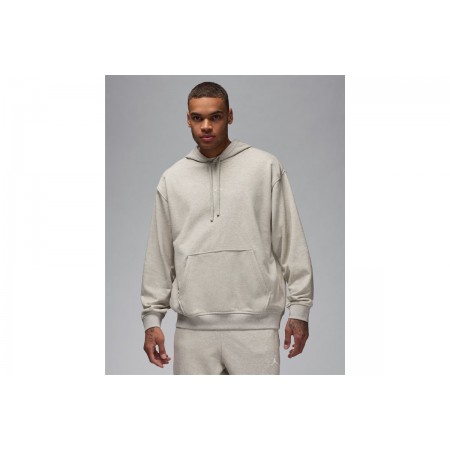 Jordan Sport Crossover Dri-FIT Ανδρικό Φούτερ με Κουκούλα Γκρι