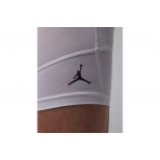 Jordan Sport Dri-FIT Ανδρικό Κοντό Κολάν Λευκό