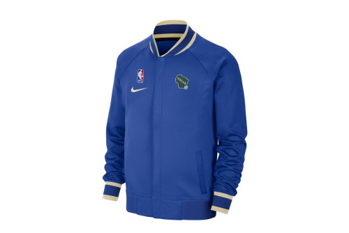 Nike Nba Milwaukee Bucks Ζακέτα Πολυεστερική Ανδρική (FV9979 480)