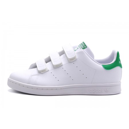 Adidas Originals Stan Smith Παιδικά Sneakers Λευκά, Πράσινα