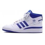 Adidas Originals Forum Mid Ανδρικά Sneakers Λευκά, Ρουά