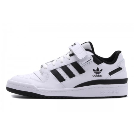 Adidas Originals Forum Low Ανδρικά Sneakers Λευκά, Μαύρα