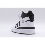 Adidas Originals Forum Mid Ανδρικά Sneakers Λευκά, Μαύρα