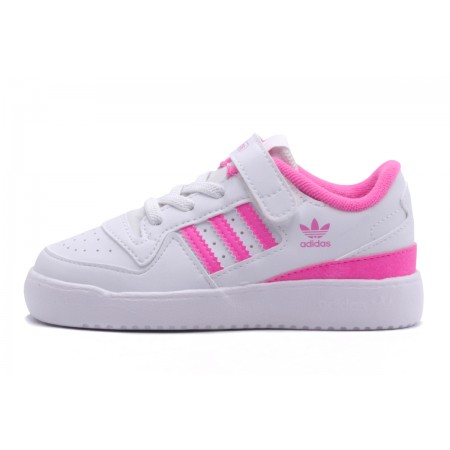 Adidas Originals Forum Low Βρεφικά Sneakers Λευκά, Ροζ