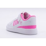 Adidas Originals Forum Low Βρεφικά Sneakers Λευκά, Ροζ